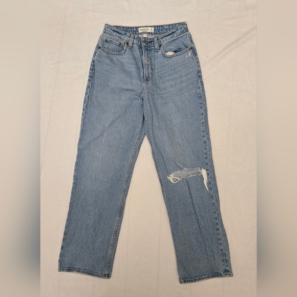 abercrombie and fitch the vintage straight high rise - Picture 1 of 8